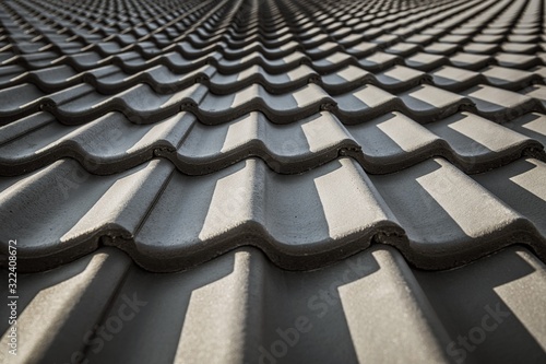 Black Ceramic Roof Tiles