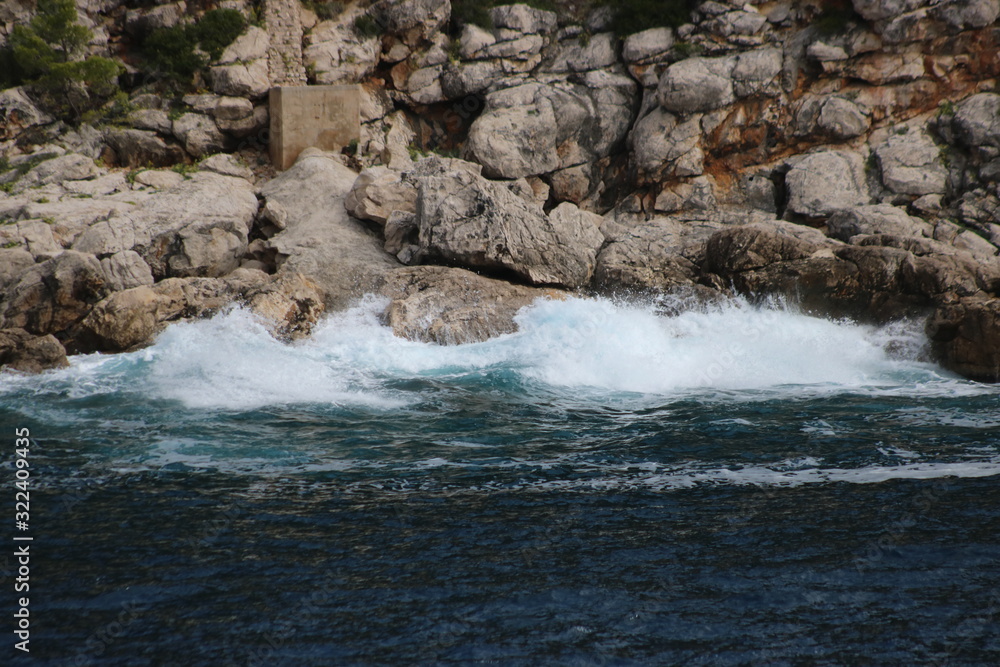 Crashing Waves in Croatia Crashing Waves in Croatia
