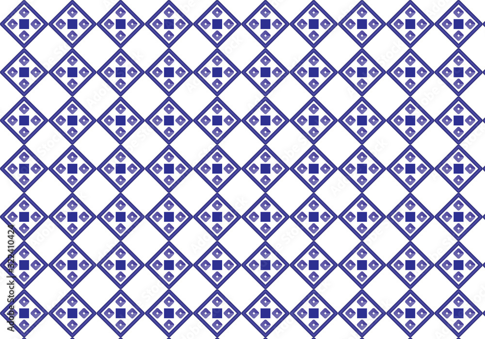 Abstract geometric pattern with squares . A seamless vector background.