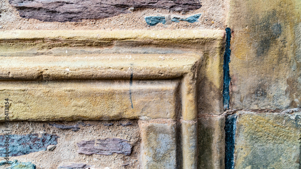 Naklejka premium House facade in Detail