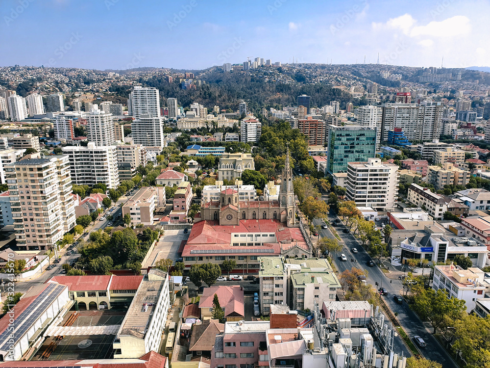 Fototapeta premium Ciudad viña del mar 