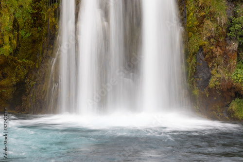 Fototapeta Naklejka Na Ścianę i Meble -  Iceland's stunning hidden waterfalls on the golden circle