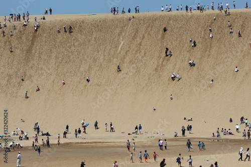 wall of Tottori Sand Dunes, 鳥取砂丘の壁