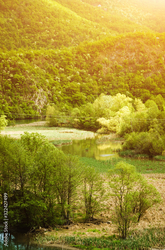 Beautiful view of natural landscape