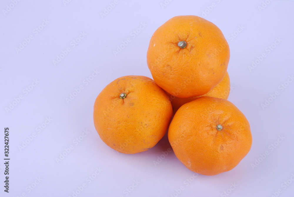 mandarines orange isolated on white background mandarines orange isolated on white background