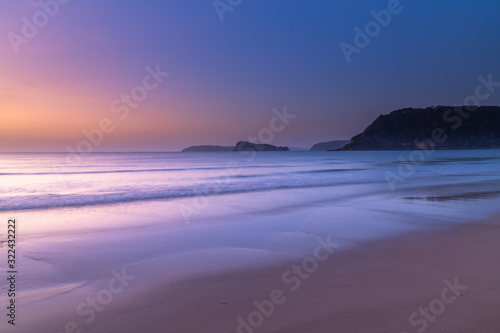 Hot Summer Dawn Seascape