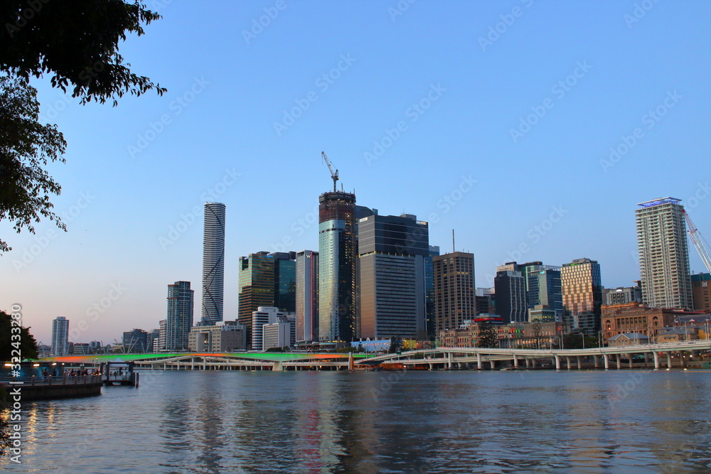 Fototapeta premium panoramę brisbane