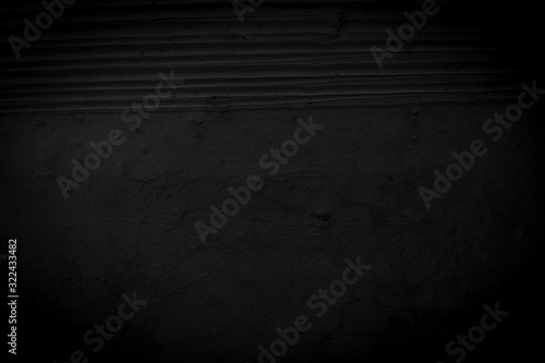 wall texture on black background or old background.