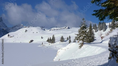 Wallpaper Mural Wonderful lake called Tuebsee on Titlis Mountain in Switzerland - travel photography Torontodigital.ca
