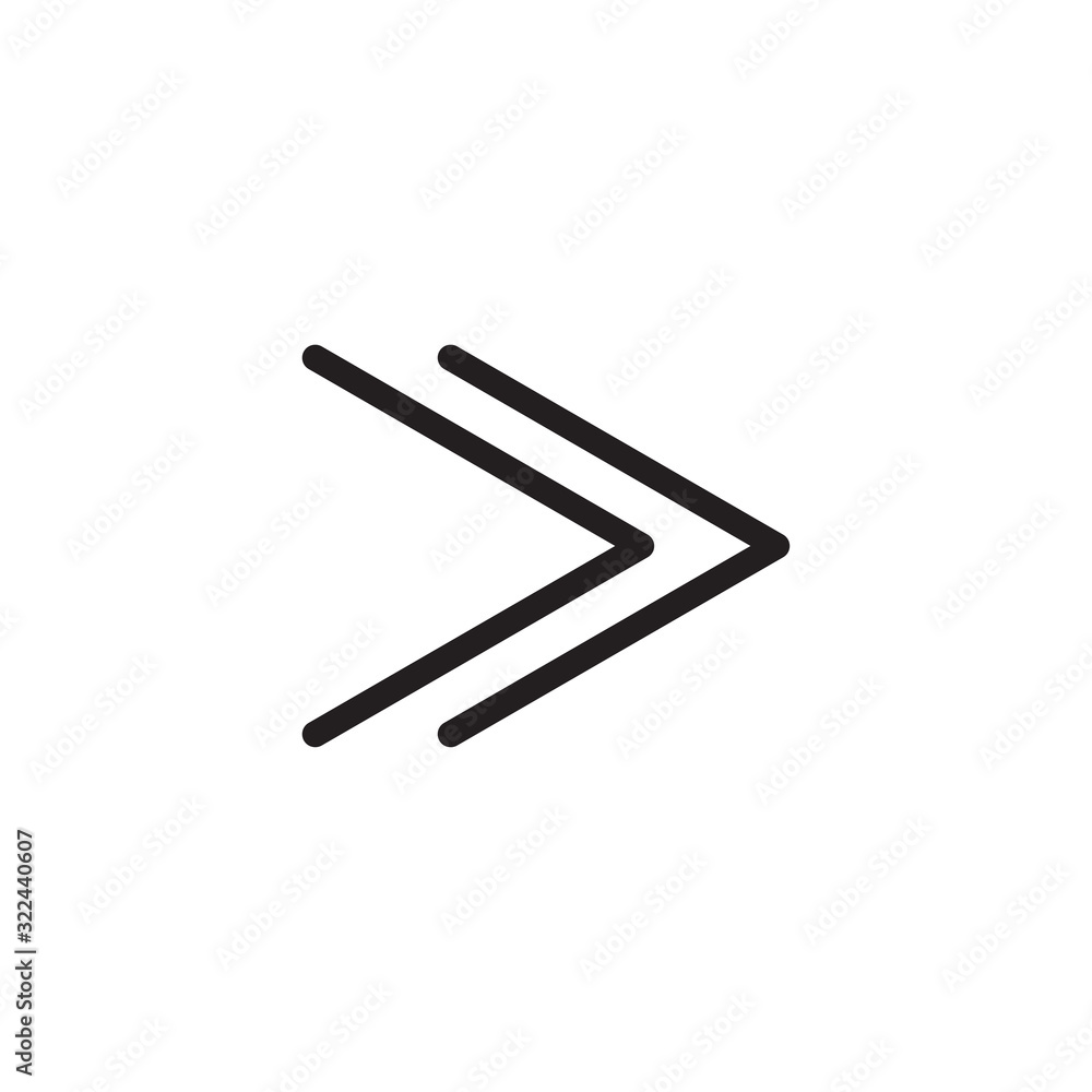 next arrow icon design vector logo template EPS 10 next arrow icon design vector logo template EPS 10