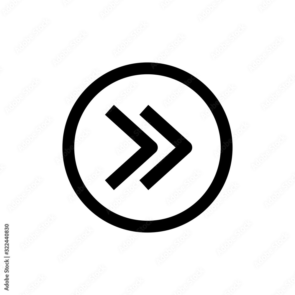next arrow icon design vector logo template EPS 10 next arrow icon design vector logo template EPS 10