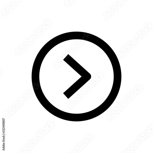 Free Download next arrow icon design vector logo template EPS 10 - GFXLoad