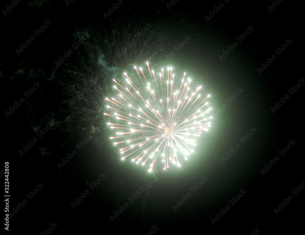 Fuegos artificiales de una noche ecuatoriana Fuegos artificiales de una noche ecuatoriana