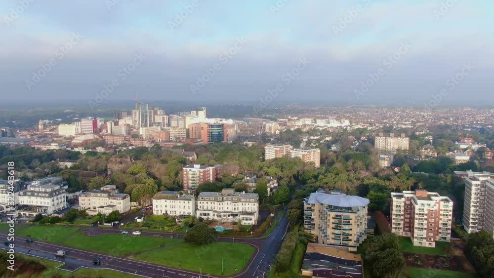 City of Bournemouth in England -aerial photography City of Bournemouth in England -aerial photography