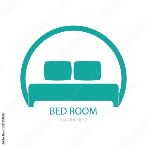bed logo vector