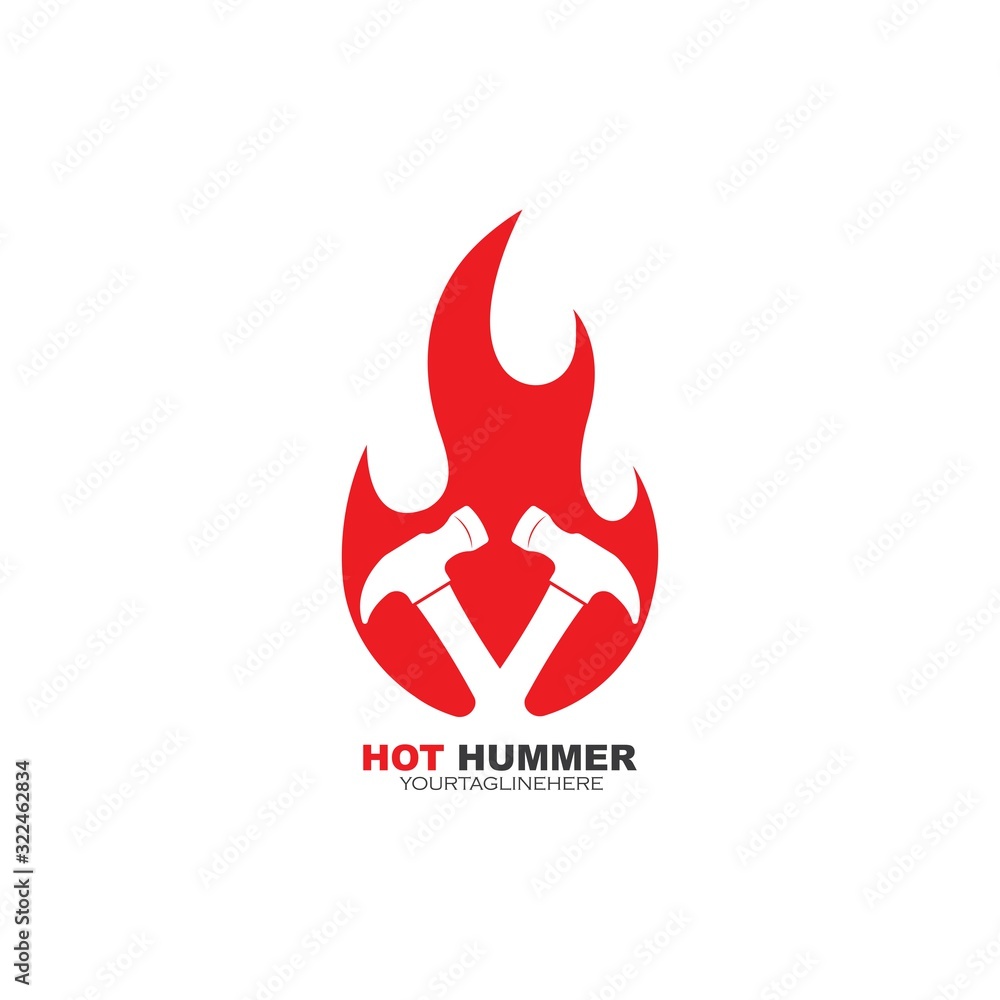fire hummer icon logo vector illustration design fire hummer icon logo vector illustration design