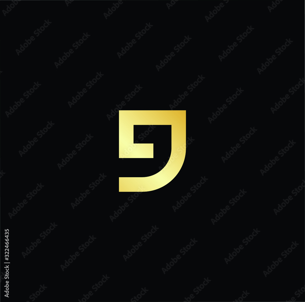 Outstanding professional elegant trendy awesome artistic black and gold color J JJ initial based Alphabet icon logo. Outstanding professional elegant trendy awesome artistic black and gold color J JJ initial based Alphabet icon logo.