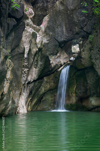 Waterfall in the Rjecina River canyon