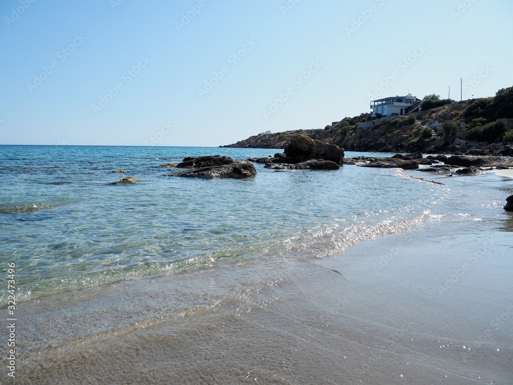 Greece Crete island South Crete Orthi Ammos beach