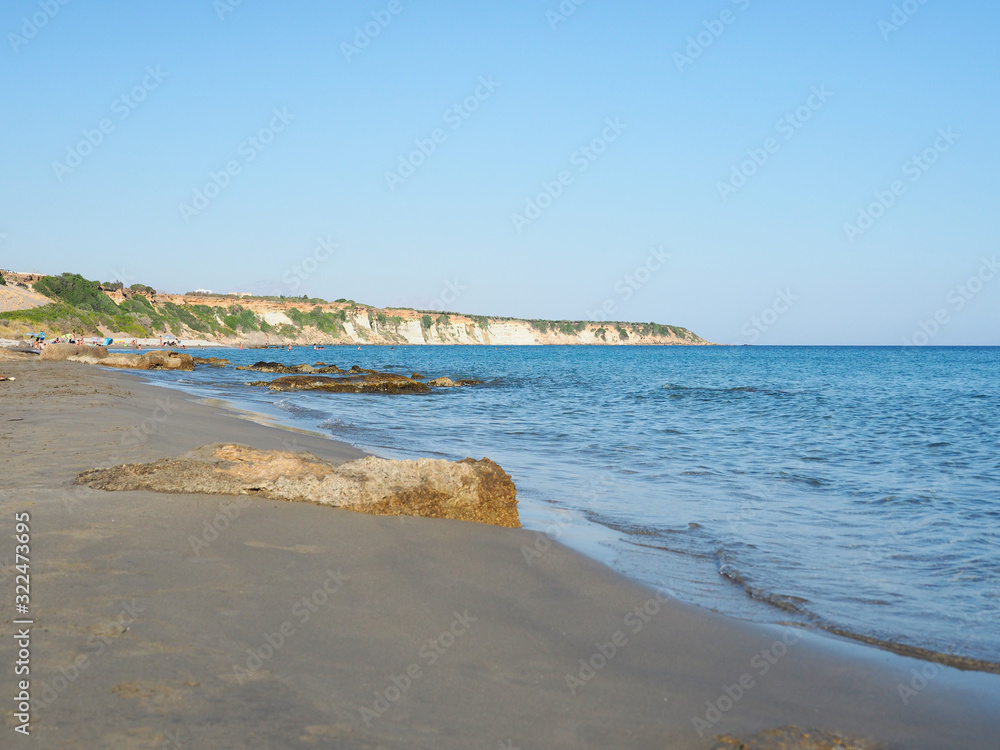 Greece Crete island South Crete Orthi Ammos beach