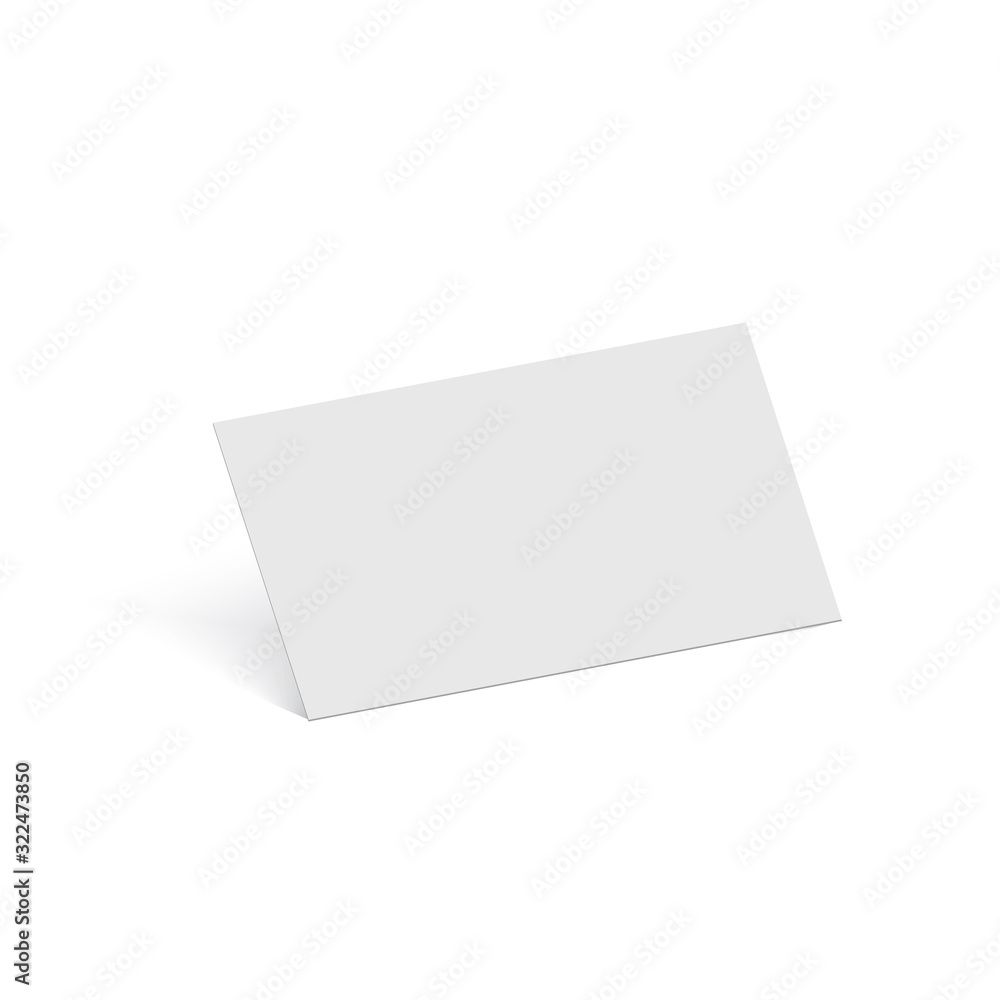 Realistic business cards template. Flyer mockup. Vector Realistic business cards template. Flyer mockup. Vector
