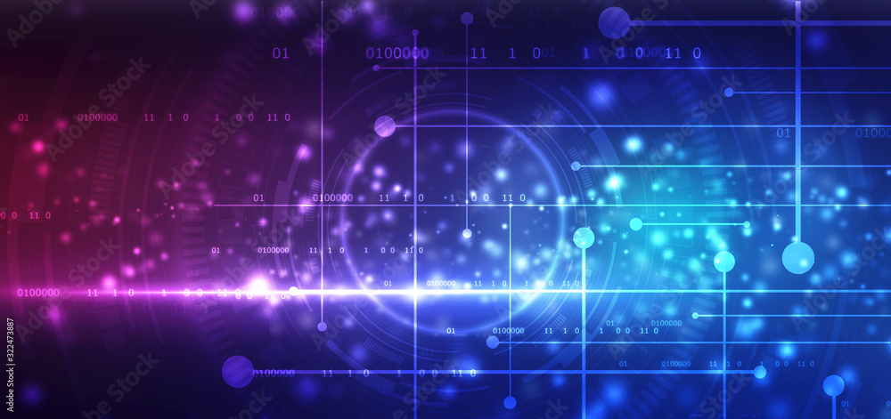 Digital Abstract technology background, futuristic background, cyberspace Concept Digital Abstract technology background, futuristic background, cyberspace Concept
