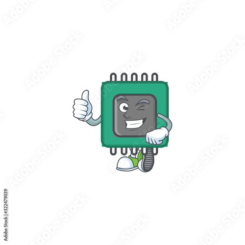 A mascot icon of RAM making Thumbs up gesture