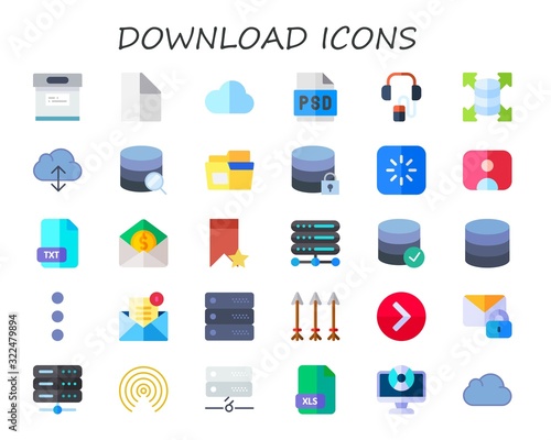 download icon set