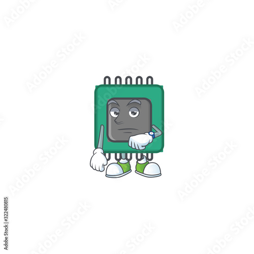A picture of RAM on a waiting gesture