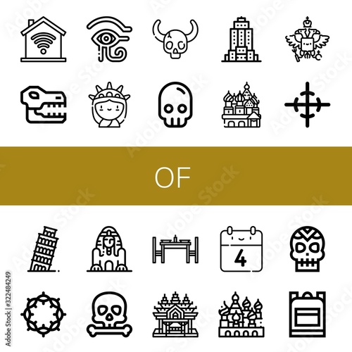 of simple icons set