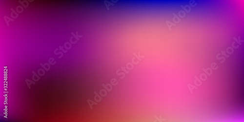 Quadro em tela Iridescent Blurred Gradient.