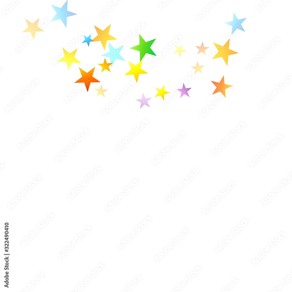 Rainbow Festive Confetti. Carnival Star Falling. Rainbow Festive Confetti. Carnival Star Falling.