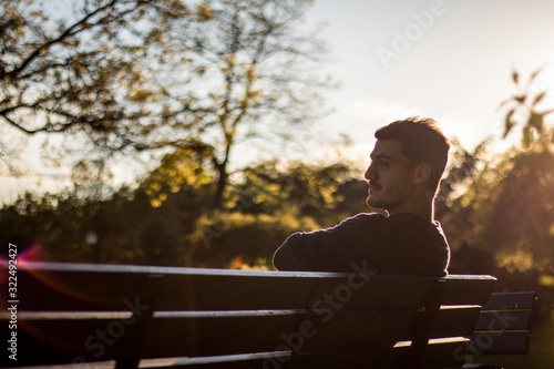 Portrait of an argentinian guy in Paris