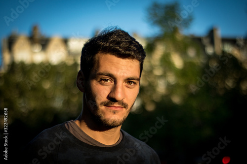 Portrait of an argentinian guy in Paris