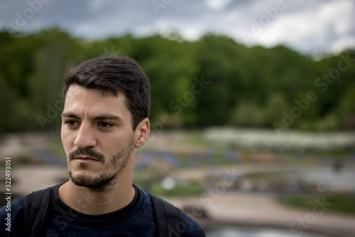Portrait of an argentinian guy in Paris