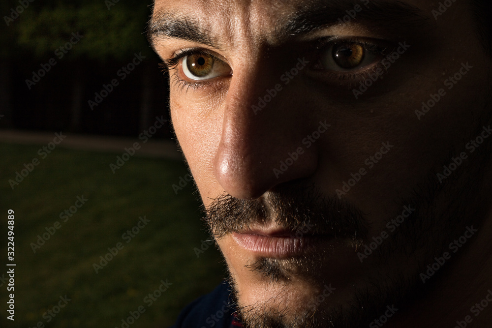 Fototapeta premium Portrait of an argentinian guy in Paris