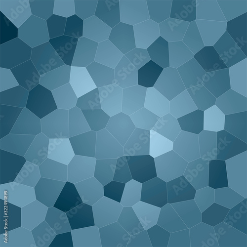 Large geometric blue digital art for your website, business card or business presentation