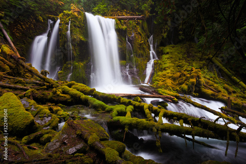 Downing Creek Falls  a Hidden Falls in Oregon