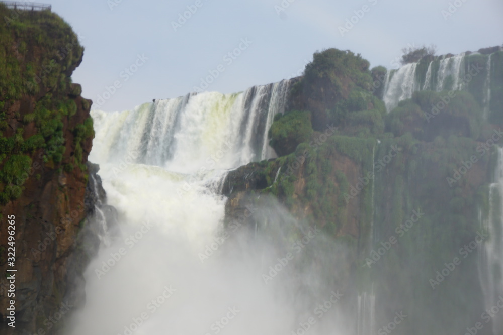 Naklejka premium Iguazu falls Garganta