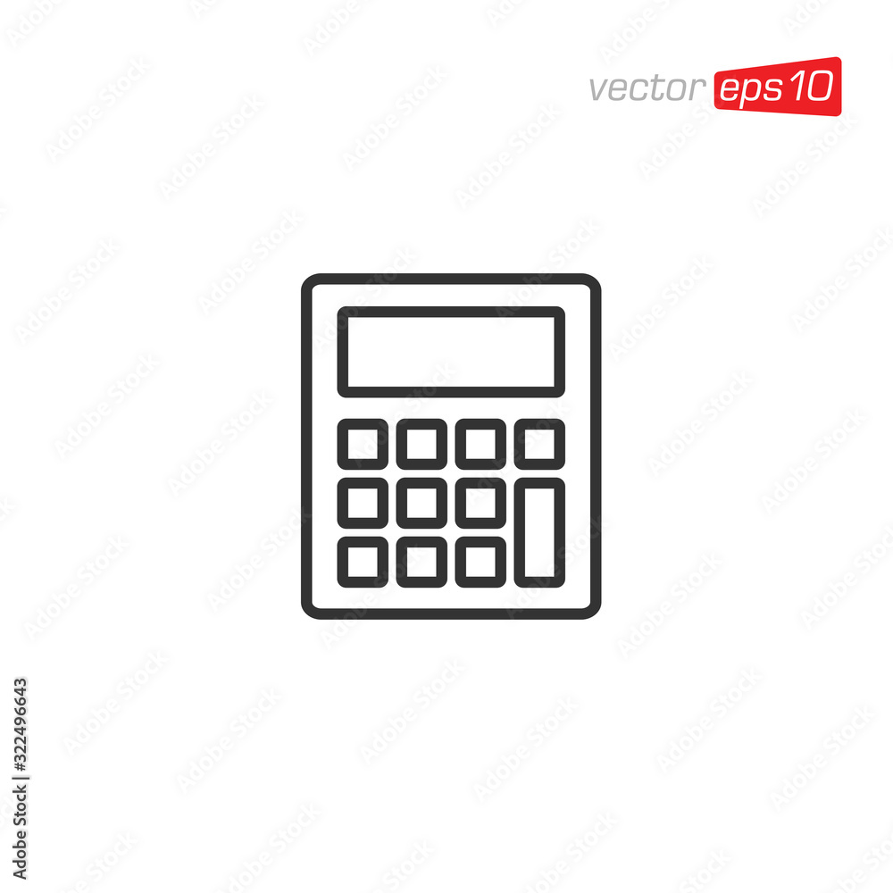 Calculator Icon Logo Design Vector Calculator Icon Logo Design Vector