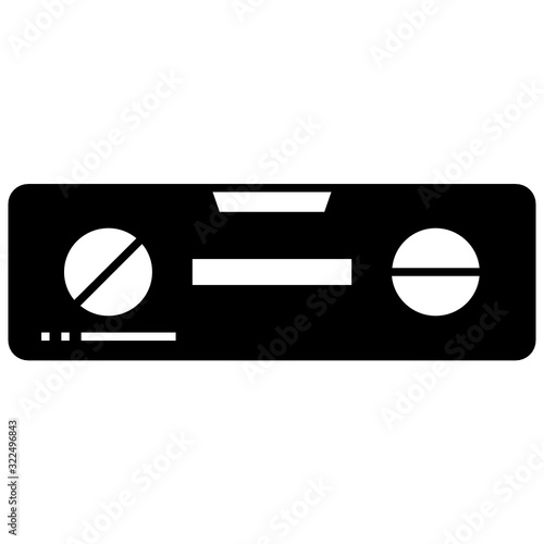 Spirit level masonary tool vector icon, Plumb Pipe Wiring Tool design