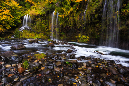 Mossbrae Falls in Northern California