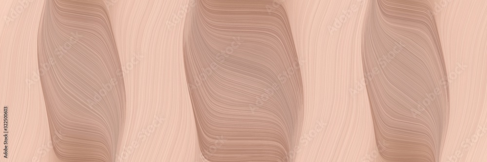 dynamic banner with tan, baby pink and rosy brown colors. dynamic curved lines with fluid flowing waves and curves