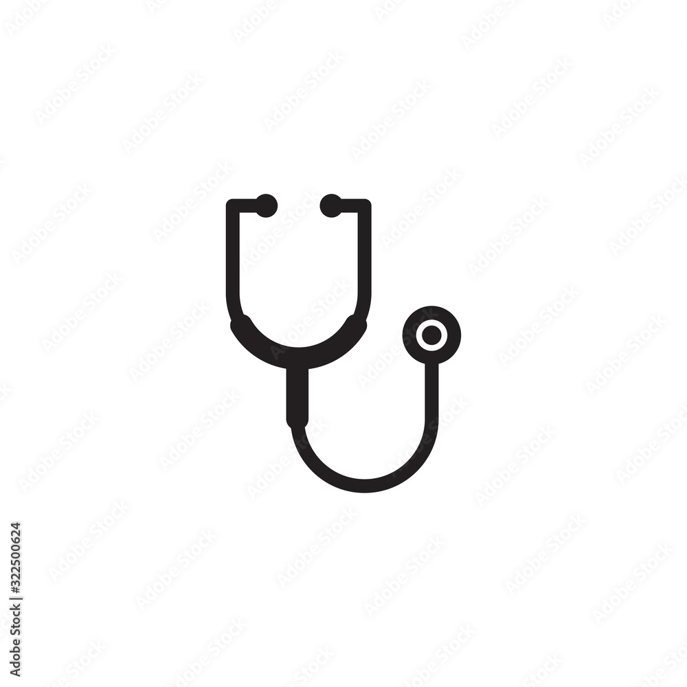 stethoscope icon design vector logo template EPS 10 stethoscope icon design vector logo template EPS 10