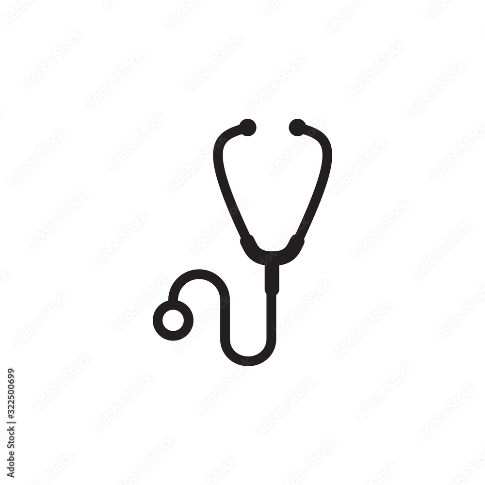 stethoscope icon design vector logo template EPS 10 stethoscope icon design vector logo template EPS 10