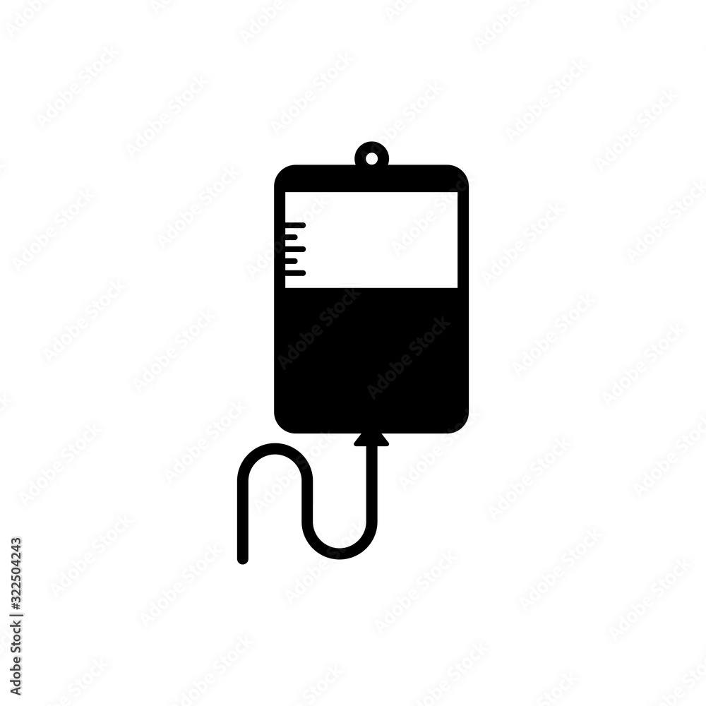 blood bag icon design vector logo template EPS10 blood bag icon design vector logo template EPS10