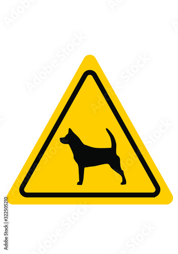 Caution warning, beware sign board. Exclamation marks