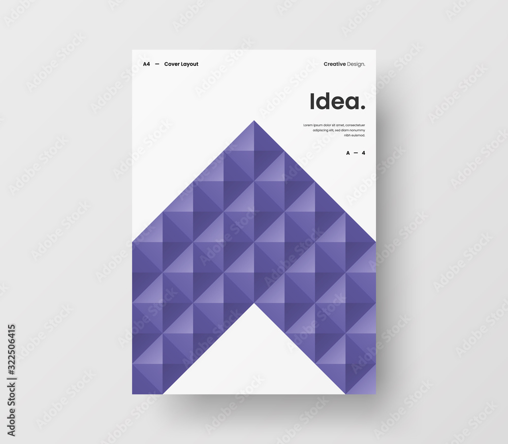 Amazing business presentation vector A4 vertical orientation front page mock up. Modern corporate report cover abstract geometric illustration design layout. Company identity brochure template. Amazing business presentation vector A4 vertical orientation front page mock up. Modern corporate report cover abstract geometric illustration design layout. Company identity brochure template.