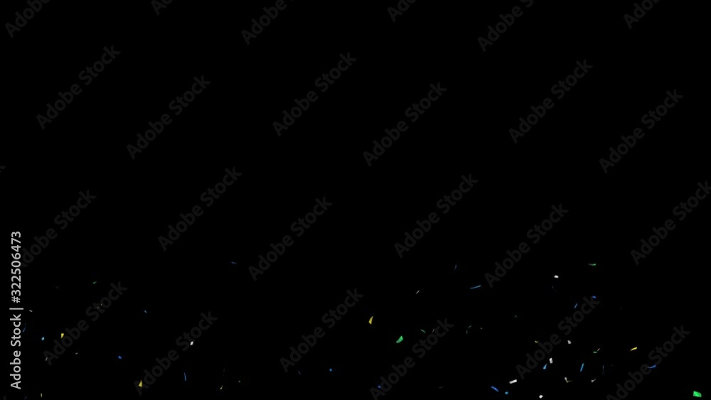 Brazil Color Confetti / with Full HD Alpha Matte Channel. Brazil Color Confetti / with Full HD Alpha Matte Channel.