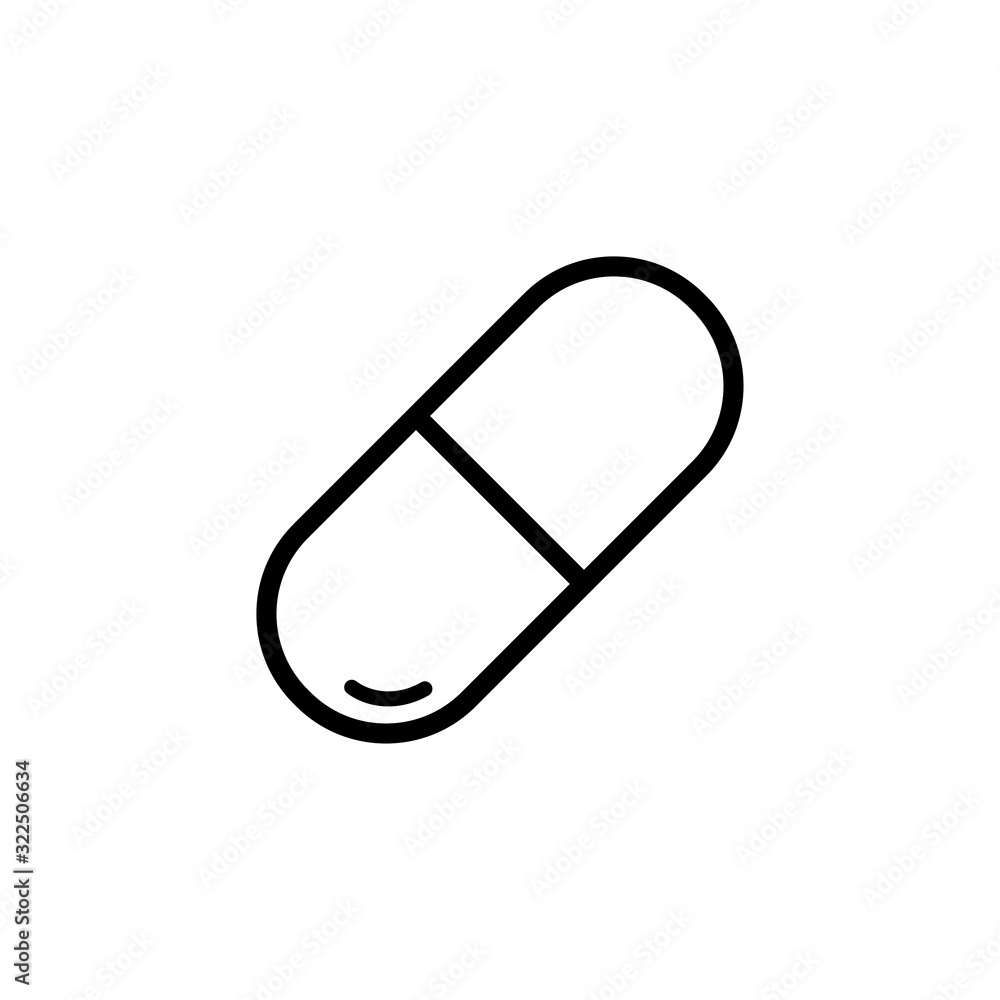 capsule icon design vector logo template EPS 10 capsule icon design vector logo template EPS 10
